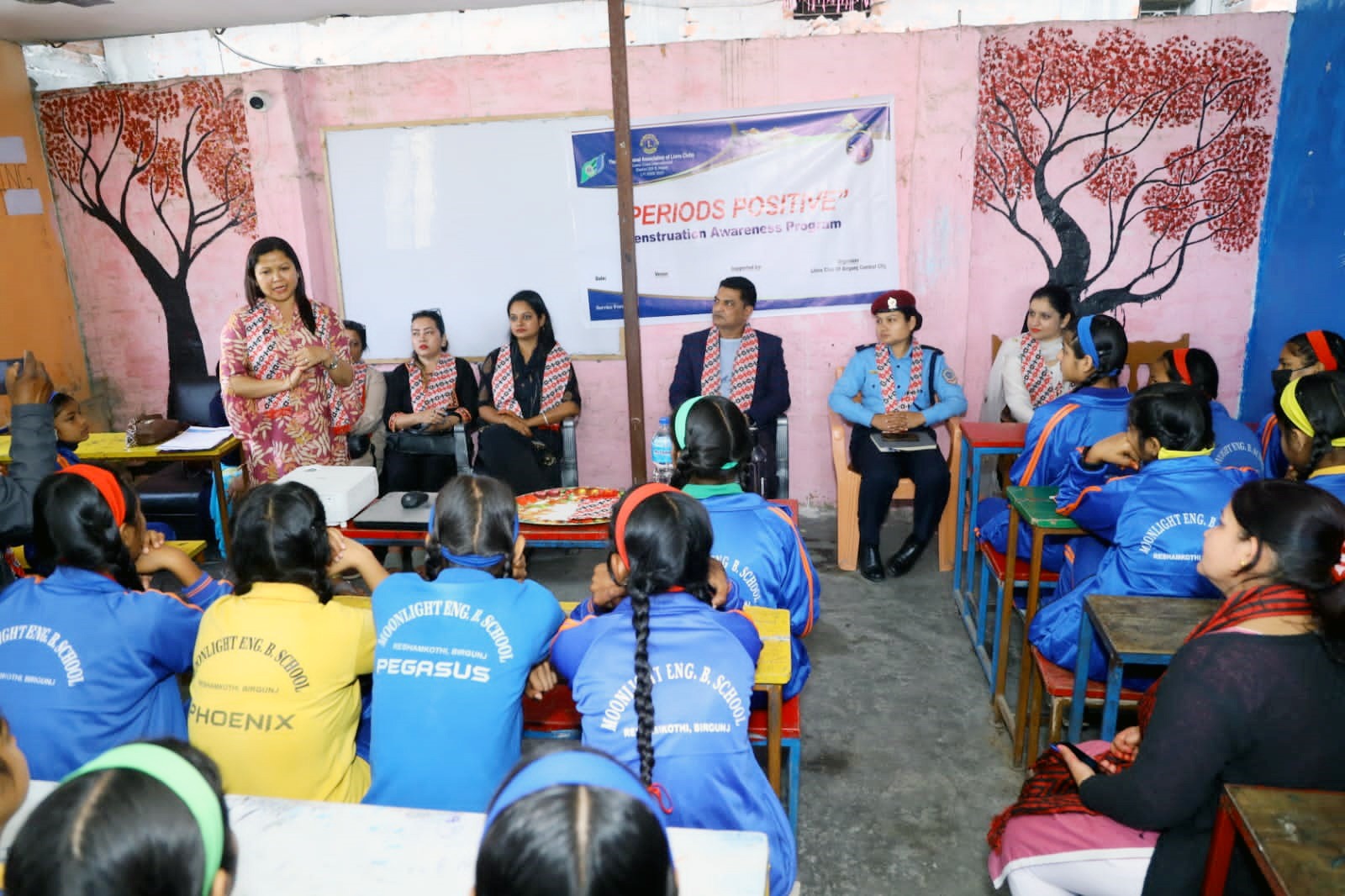 *लायन्स क्लबद्वारा सुरक्षित महिनावारी सम्बन्धी सचेतना कार्यक्रम सम्पन्न*